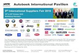 IZB 2016 - Thailand Automotive Pavilion Info Package