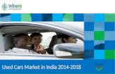 Used Cars Market in India 2014-2018