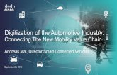 Digitization of the Automotive Industry: Connecting The New Mobility Value Chain