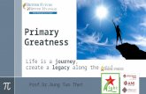 BFBM(10-2016) Primary Greatness (Prof. Dr. Aung Tun Thet)