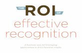 The ROI of Effective Recognition