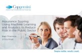 Assurance Scoring: using machine learning and analytics to reduce risk in the public sector