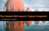 Global LNG Import Export Snapshot April 2017