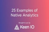 25 Examples of Native Analytics in Modern Products