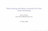 Deep learning and feature extraction for time series forecasting