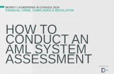 How to conduct an anti-money laundering (AML) system assessment