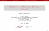 Introduction to Model-Based Machine Learning