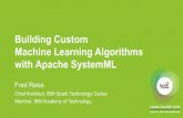 Building Custom Machine Learning Algorithms With Apache SystemML