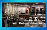 8 Steps to Optimize the Retail Store with Behavior Analytics