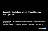 Growth Hacking with Predictive Analytics