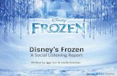 Disney’s Frozen Social Listening Report