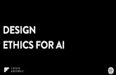 Design Ethics for Artificial Intelligence