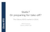 Has RFID any more to offer libraries - or has demand peaked?