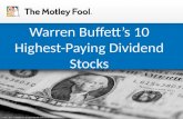 Buffett div stocks