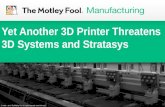 Yet Another 3D Printer Threatens 3D Systems and Stratasys