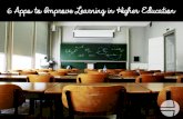 6 Apps to Improve Learning in Higher Education