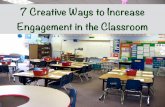 7 Creative Ways to Increase Engagement in the Classroom