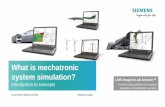 What is mechatronic system simulation