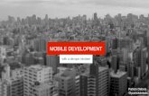 Mobile Development with a #devops mindset