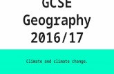 GCSE Geography (2016/17 new specs) Climate terms and knowlege