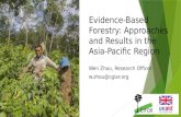 Evidence-Based Forestry: Approaches and Results in the Asia-Pacific Region