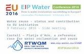 Water reclamation and reuse in Spain and elsewhere