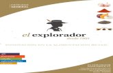 Catalogo de productos retail de EL EXPLORADOR