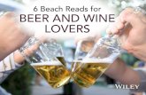 6 Beach Reads for Beer and Wine Lovers