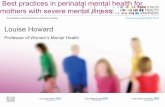 Best practices in perinatal mental health for mothers with severe mental illness.