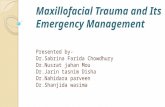 Maxillofacial Trauma and Its Emergency Management