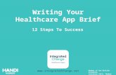 12 Items You Need To Include In Your Mobile Healthcare App Brief