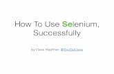 How To Use Selenium Successfully (Java Edition)