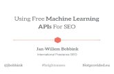 Use free Machine Learning APIs #brightonseo