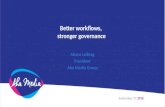 Better governance, better workflows