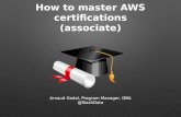 How to master AWS certifications (associate level)