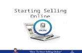 How To Start Selling Online