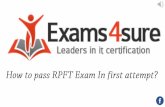 RPFT Exam Questions