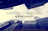 Investor Conversion Optimization- Ticker Media Group
