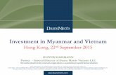 Investment in Myanmar and Vietnam