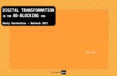 Digital transformation in the ad blocking era