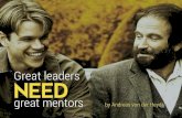 Great Leaders Need Great Mentors