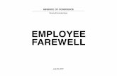 Employee Farewell