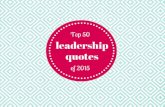 Top 50 Favorite Leadership Quotes of 2015
