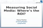 Measuring Social Media: Where's the ROI?