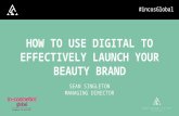 Using Digital to Launch your Beauty Brand