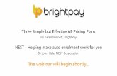 Auto Enrolment Webinar with BrightPay and NEST