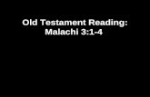 Old Testament Reading:
