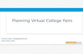 Planning Virtual College Fairs