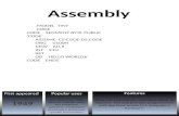 First appeared Features Popular uses Assembly 1949 For code that must directly interact with the hardware (drivers), embedded processors, processor specific.