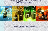 TRUE COLORS: Valuing Differences And CREATING UNITY.